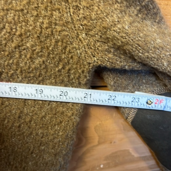 BCBG Maxazria Brown Knit Long Sleeve Button Down Cardigan Sweater Women M VINTGE - Picture 5 of 10